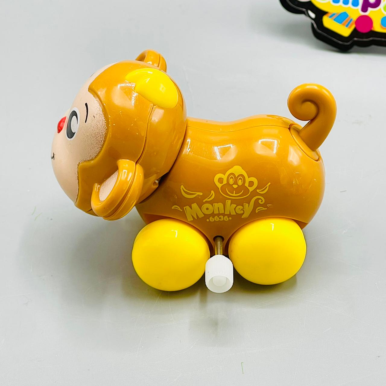 Friction Wind-up Monkey Toy