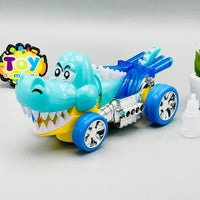 Happy Crocodile Water Spray Car