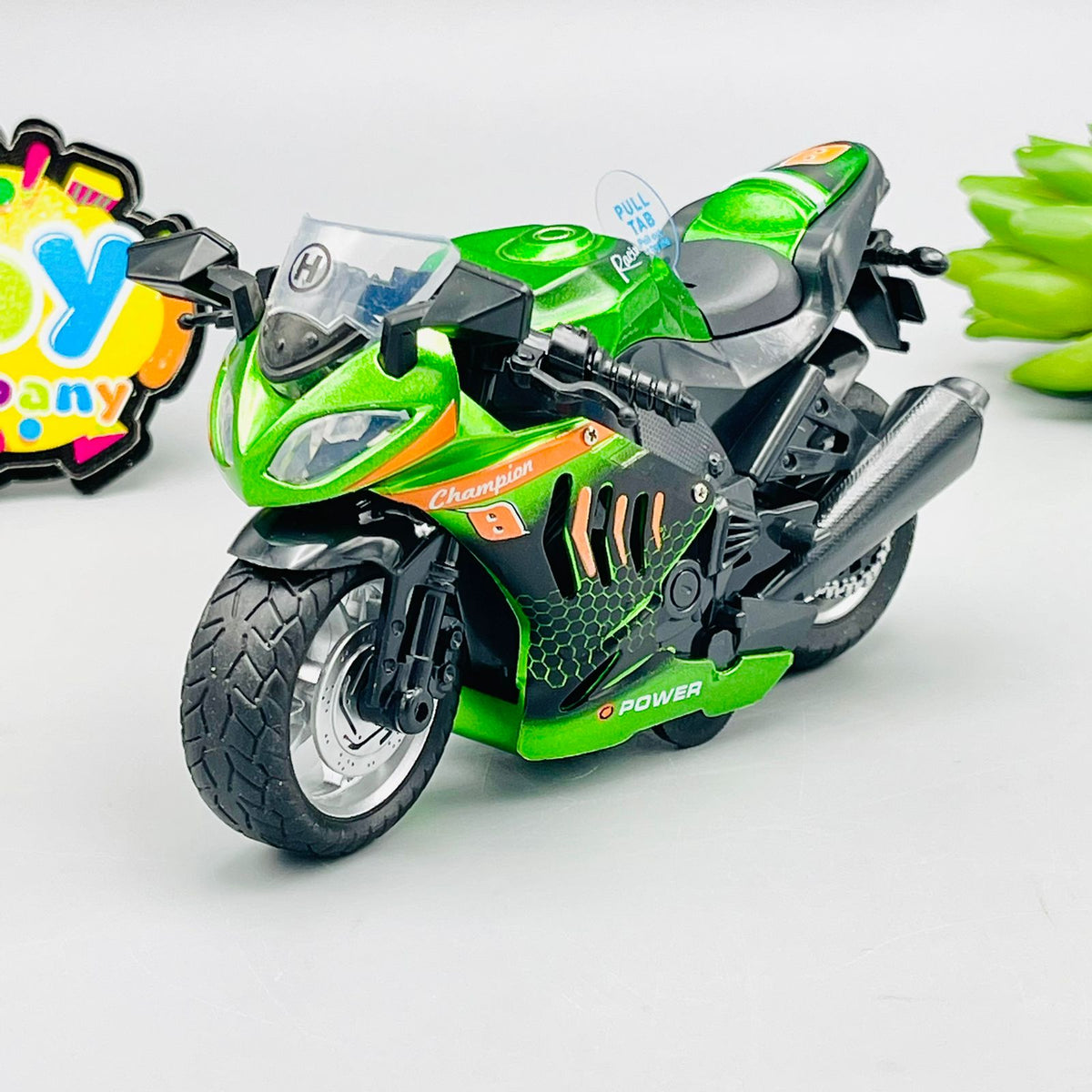 1:12 Classic Diecast Metal Moto Bike