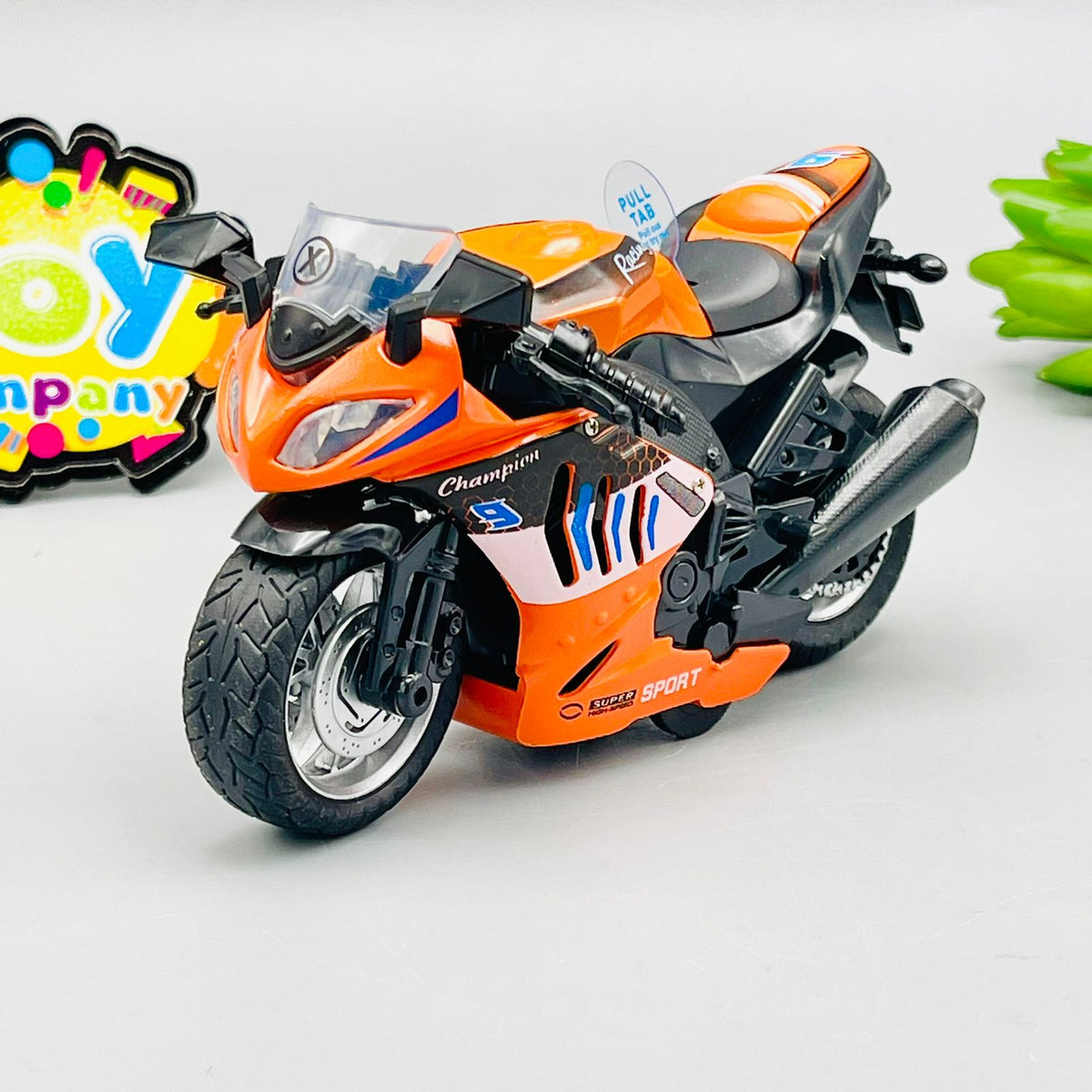 1:12 Classic Diecast Metal Moto Bike