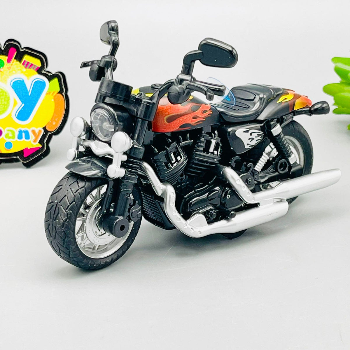 1:12 Classic Diecast Metal Bike