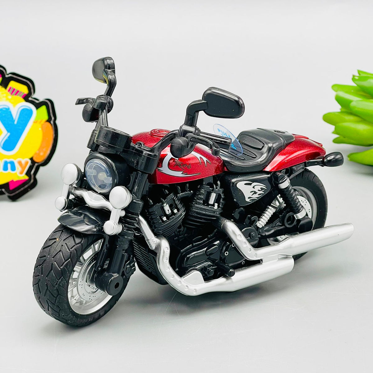 1:12 Classic Diecast Metal Bike