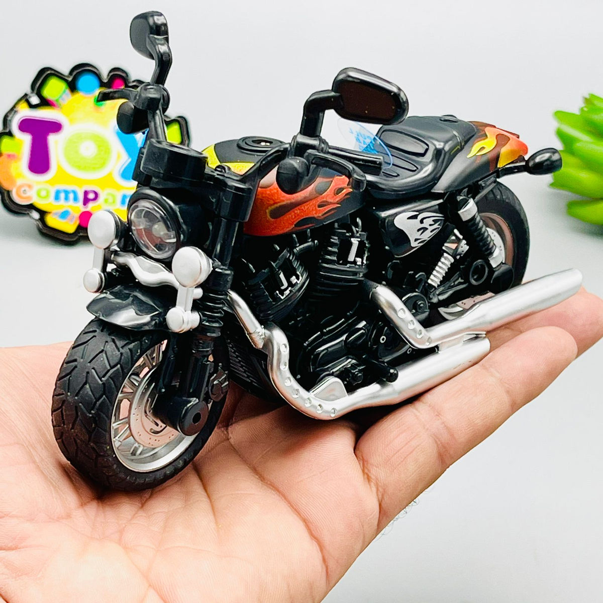 1:12 Classic Diecast Metal Bike