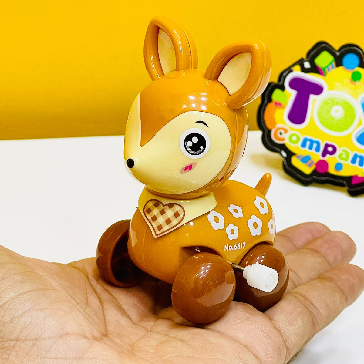 Friction Wind-up Sika Deer Toy
