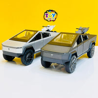1:24 Diecast Tesla Pickup Truck with Quad Bike