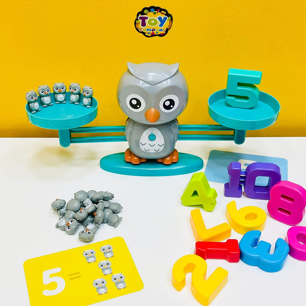 Mathematical Owl Balance Scale
