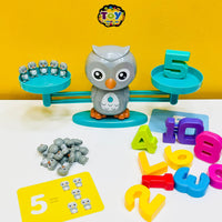 Mathematical Owl Balance Scale