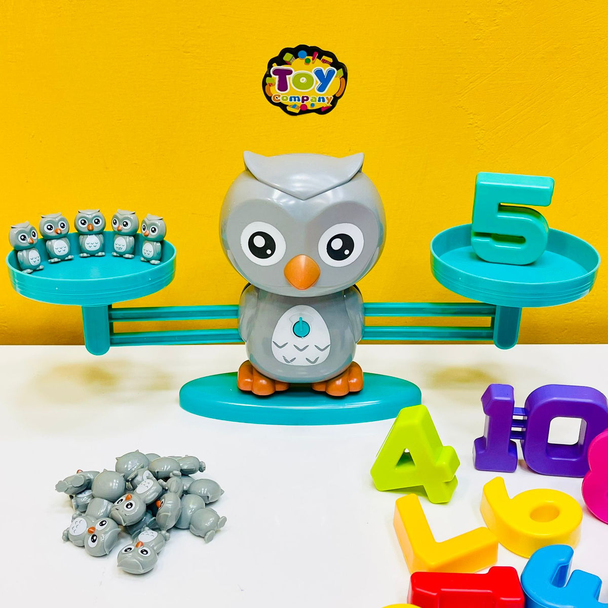 Mathematical Owl Balance Scale