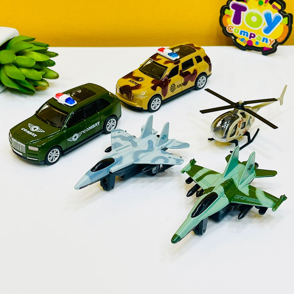 Army Diecast Vehicles - Pack of 5
