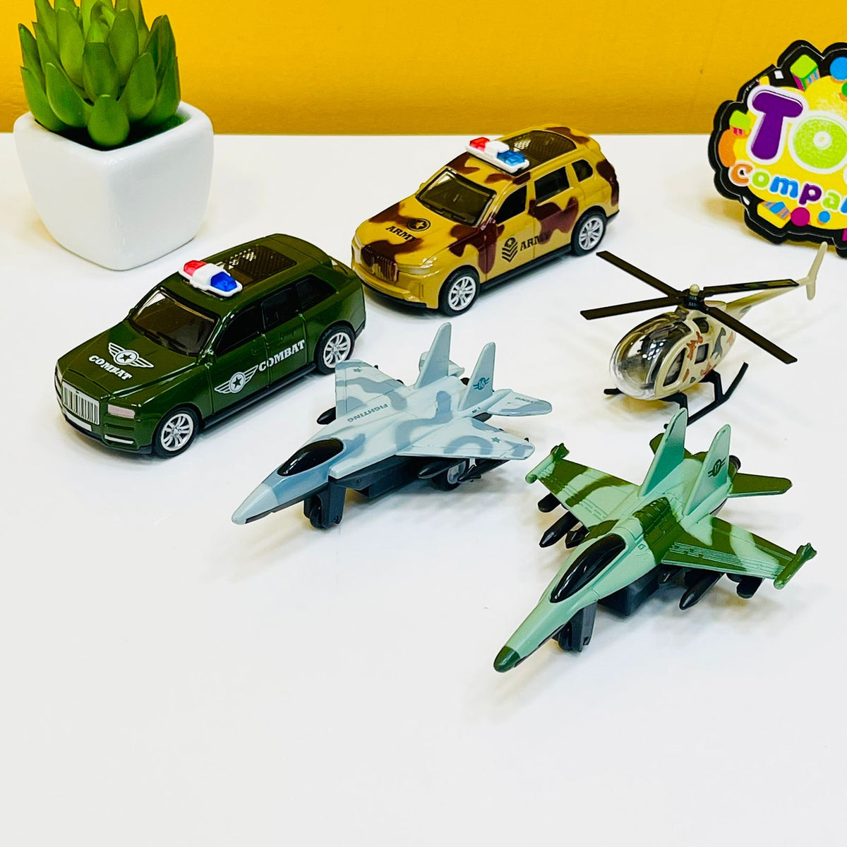 Army Diecast Vehicles - Pack of 5