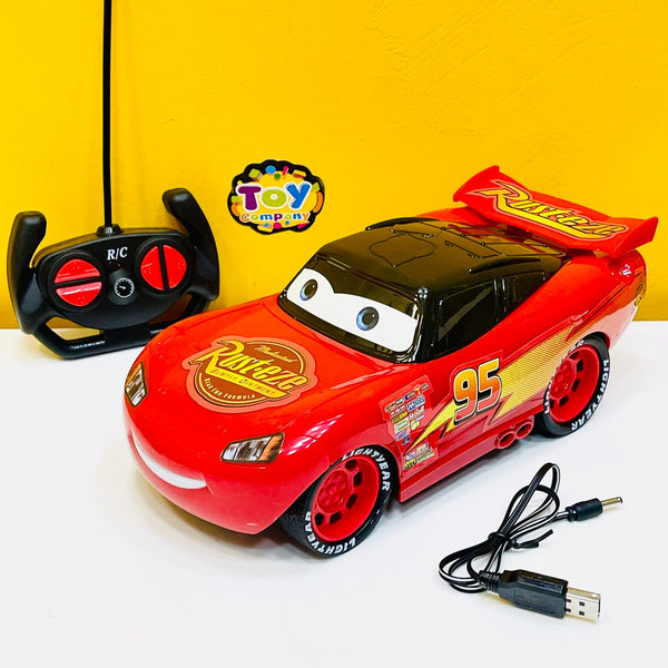 Rechargeable 3D RC McQueen Car