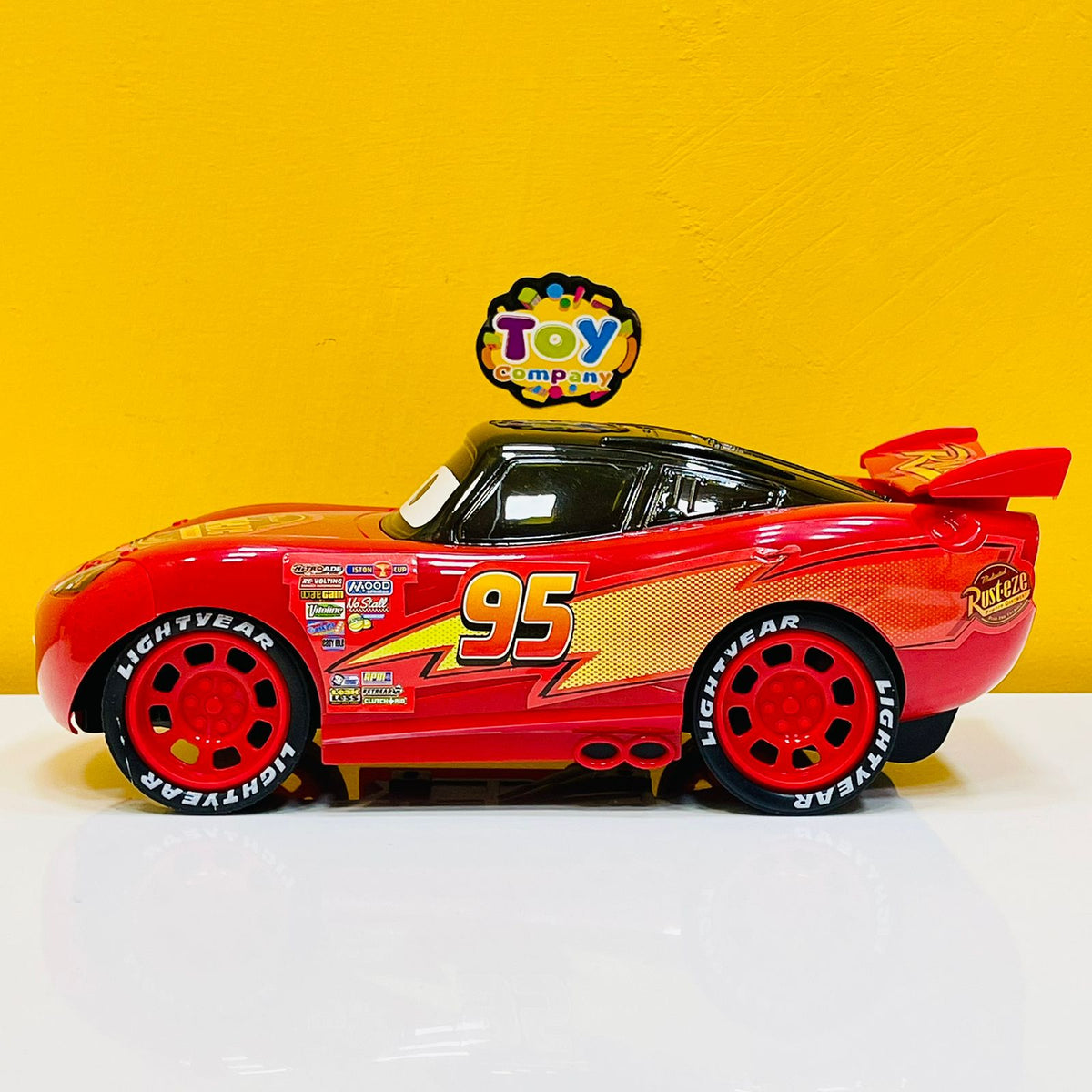 Rechargeable 3D RC McQueen Car