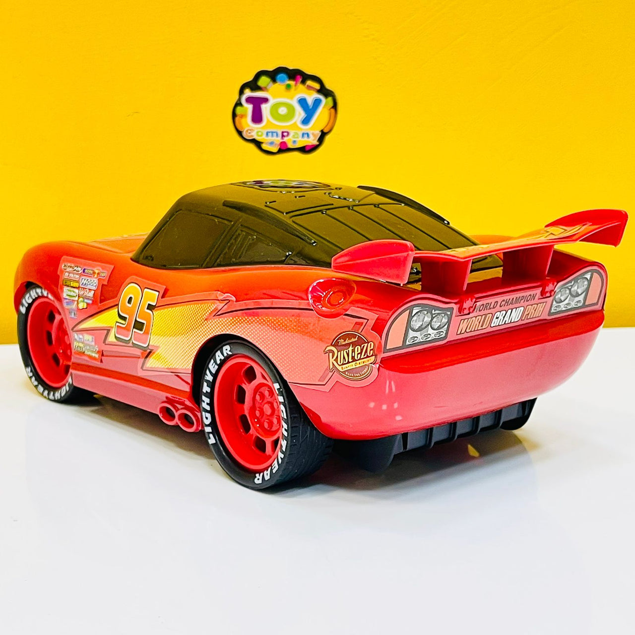 Rechargeable 3D RC McQueen Car