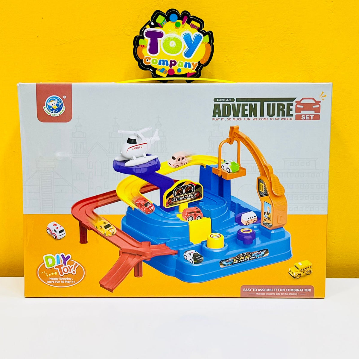 Sliding Adventure Car Track Set