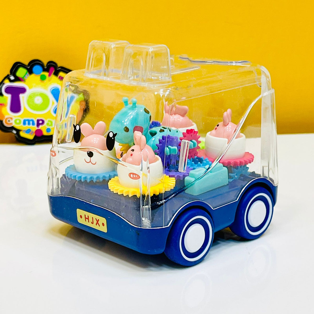 Transparent Inertia Baby Gear Car - Assortment