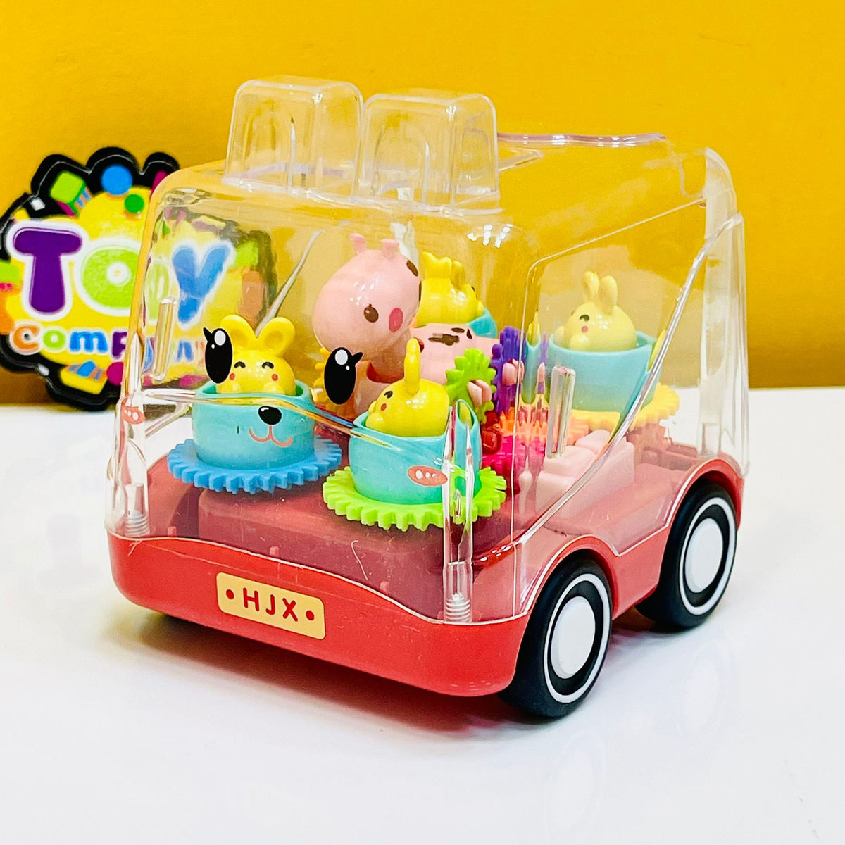 Transparent Inertia Baby Gear Car - Assortment