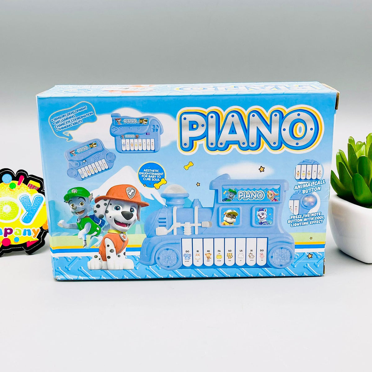 Mini Train Shape Piano Toy