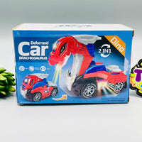 Deformed Transforming Brachiosaurus Car