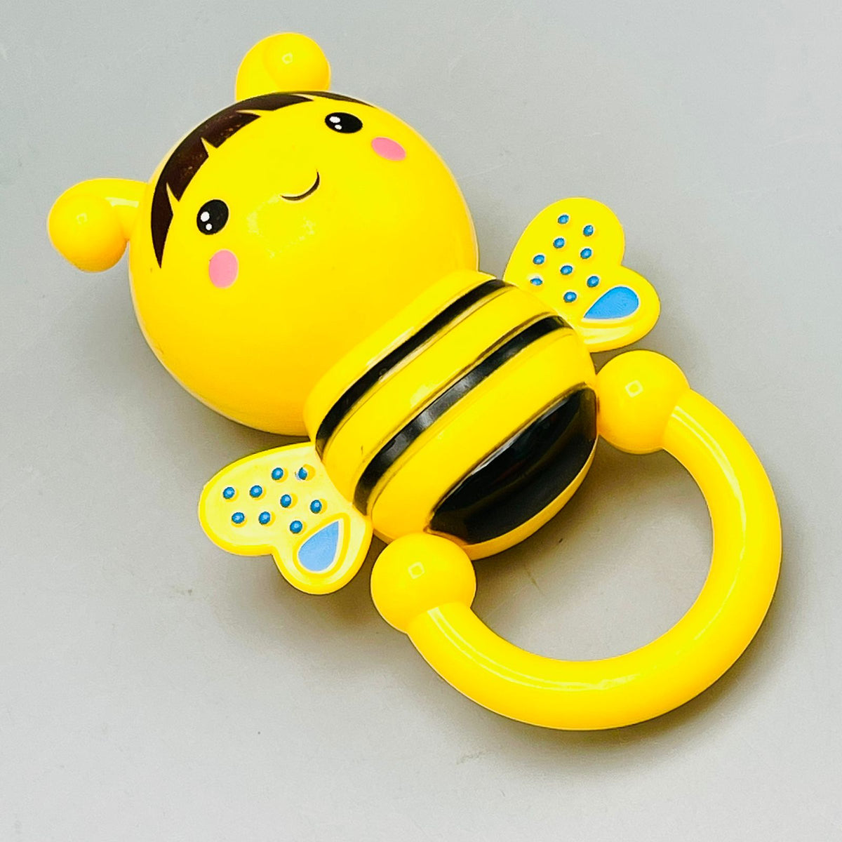 4 Pcs Premium Animal Shape Rattle & Teether Set