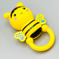 4 Pcs Premium Animal Shape Rattle & Teether Set