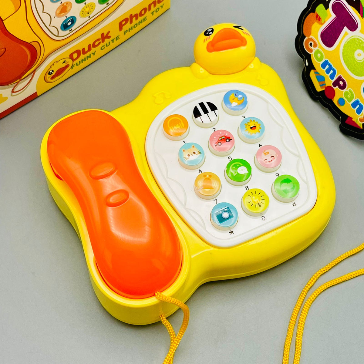 Mini Musical Duck Phone Toy