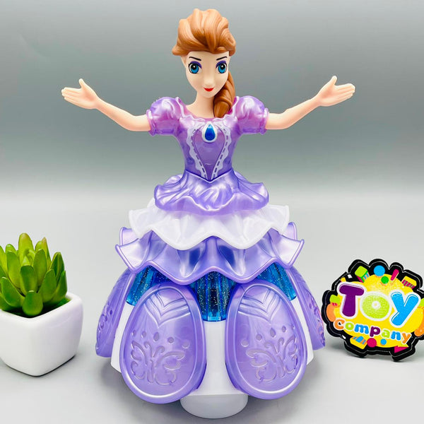 Beautiful Rotating Princess Doll with 5D Lights