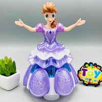 Beautiful Rotating Princess Doll with 5D Lights
