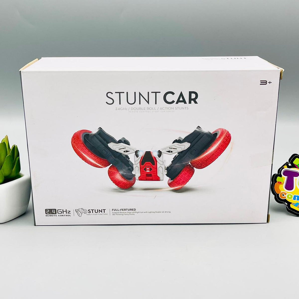 Double-Sided Deformation RC Stunt Car