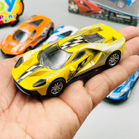 Diecast 1:43 Scale Pack of 4 Metal Cars