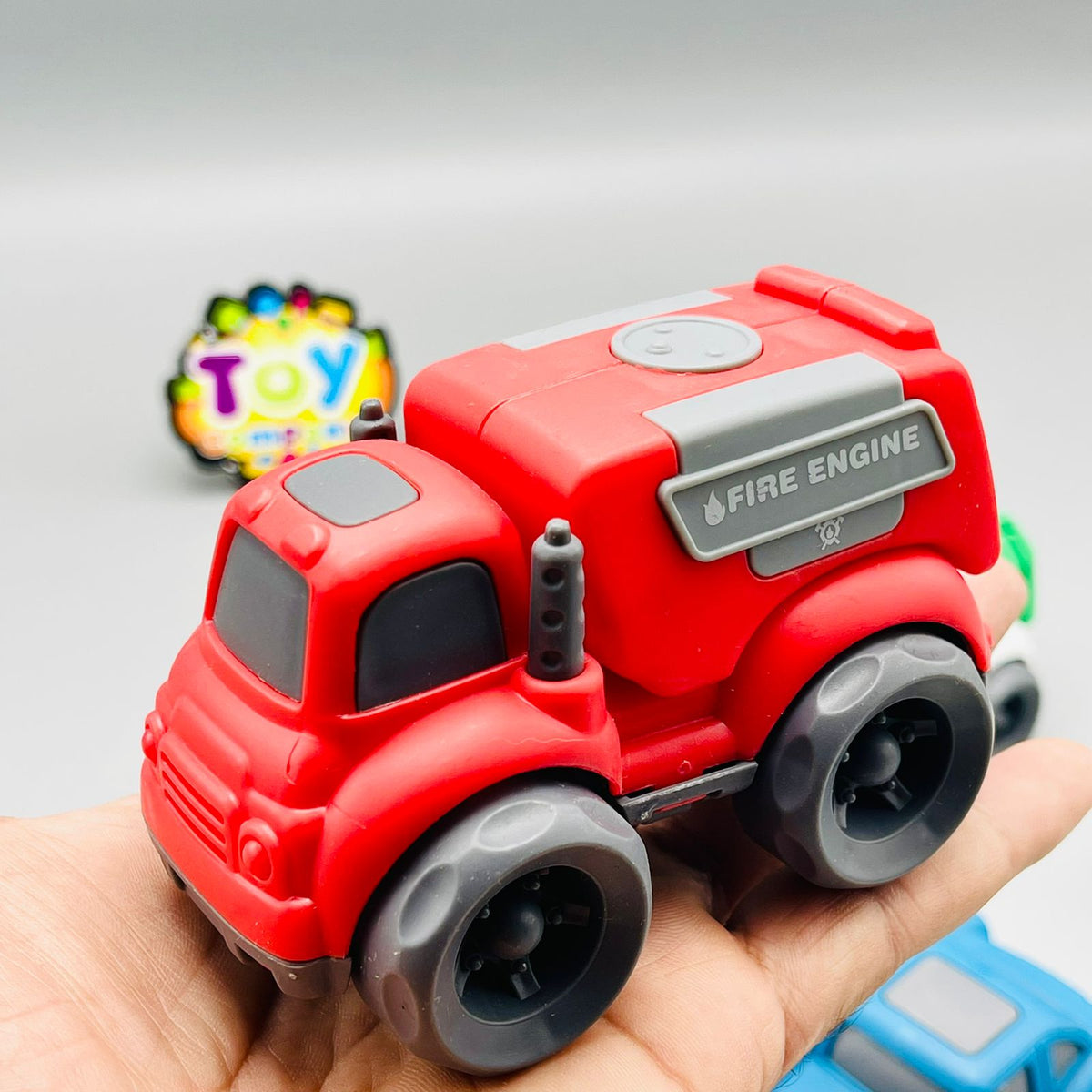 Premium Cartoon Friction Vehicles Pack of 5
