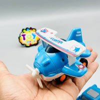 Premium Cartoon Friction Vehicles Pack of 5