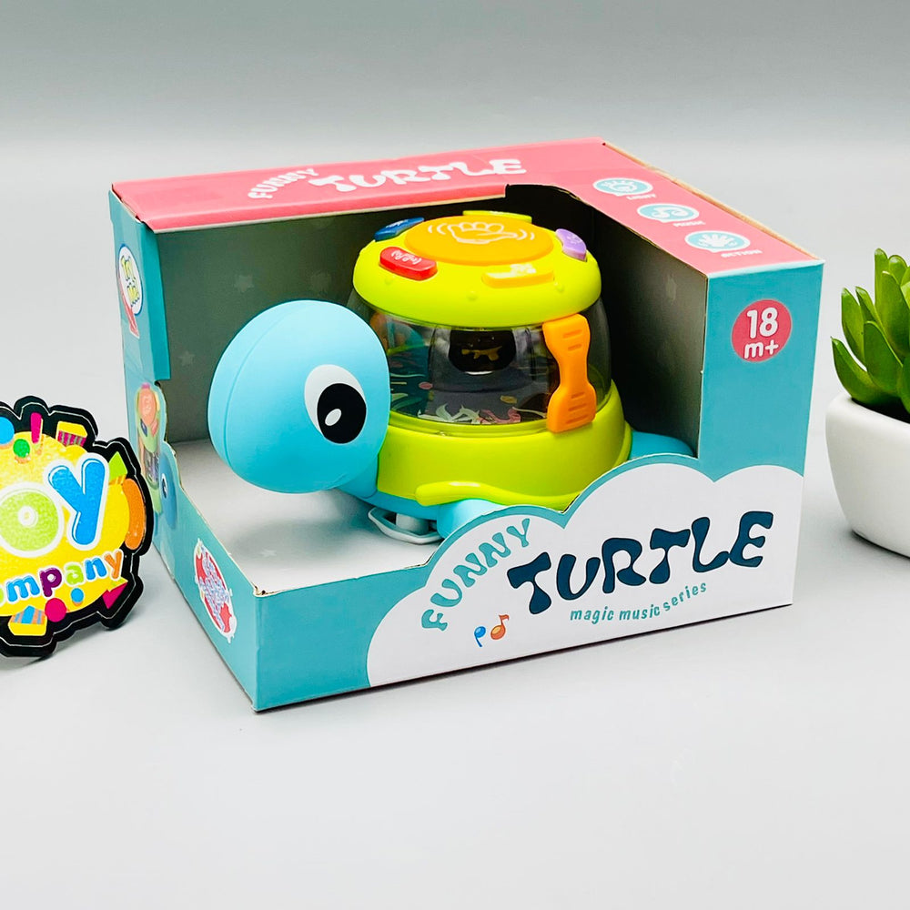 Musical Funny Turtle with Lights and Sound