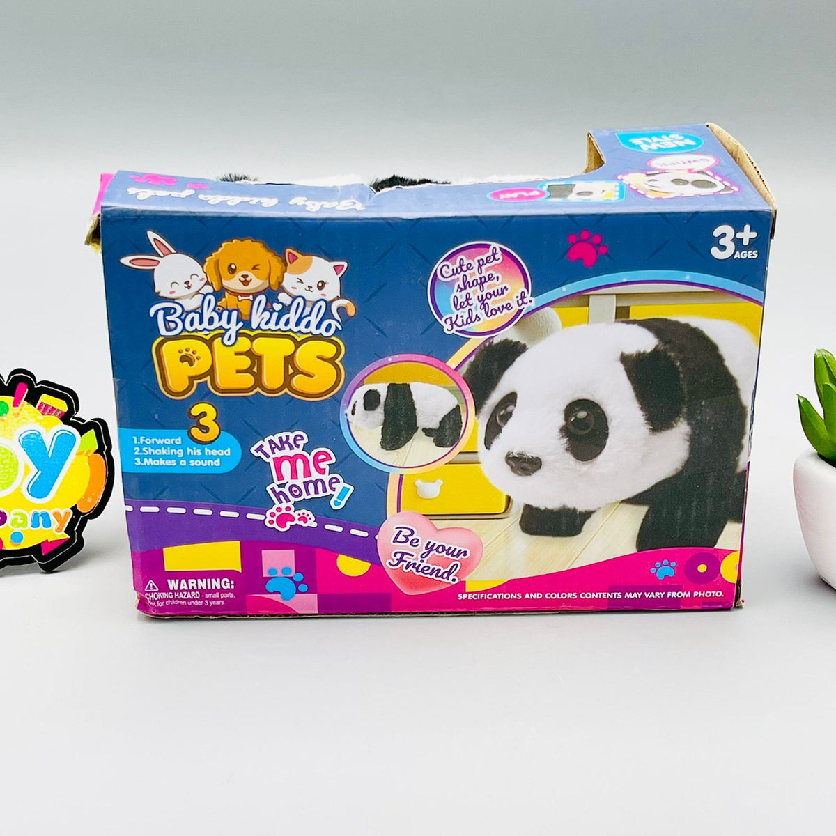 Cute Baby Walking Panda Toy