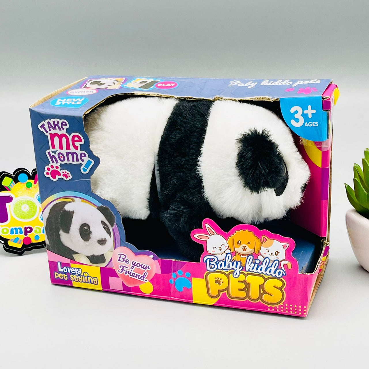 Cute Baby Walking Panda Toy