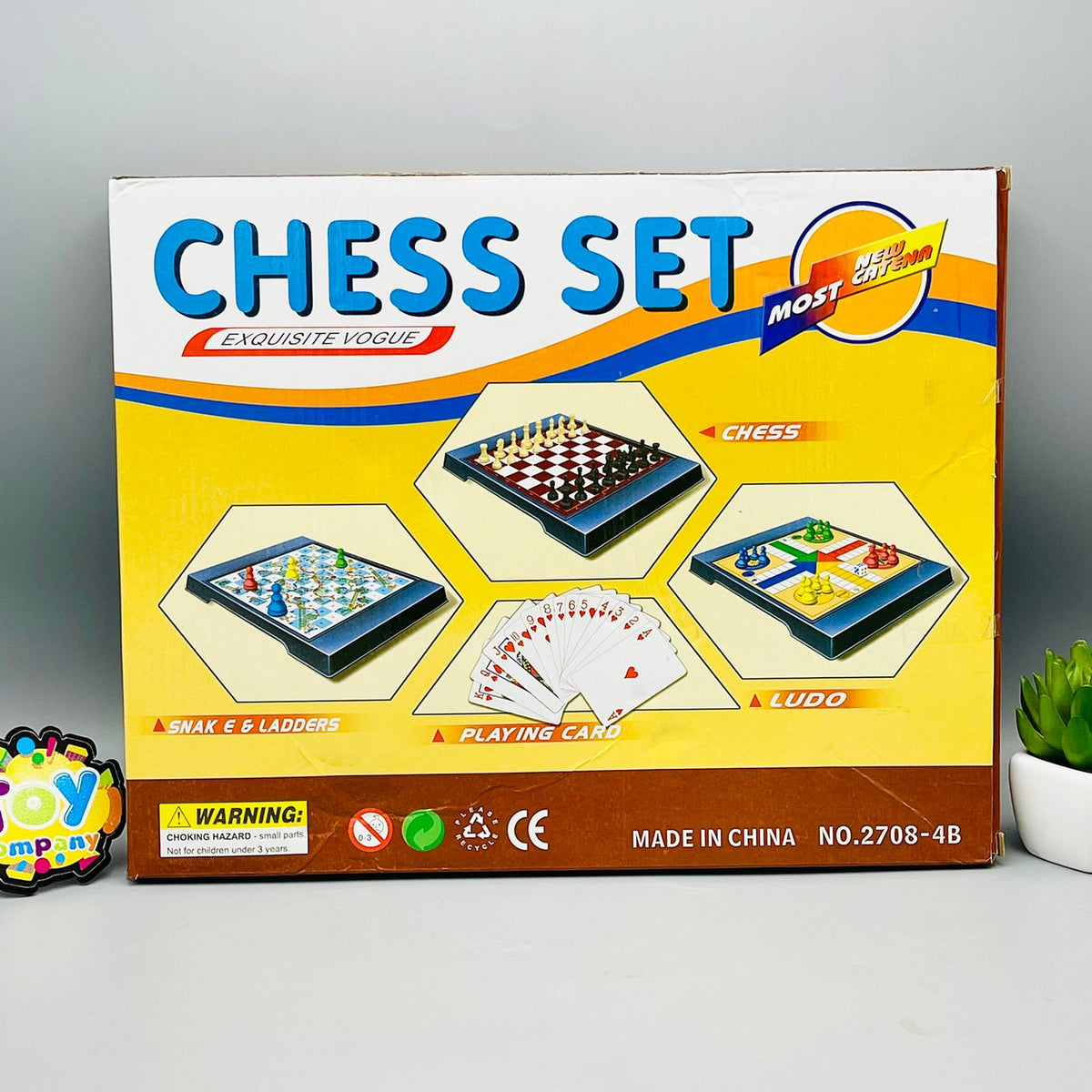 4-in-1 Board Game Set
