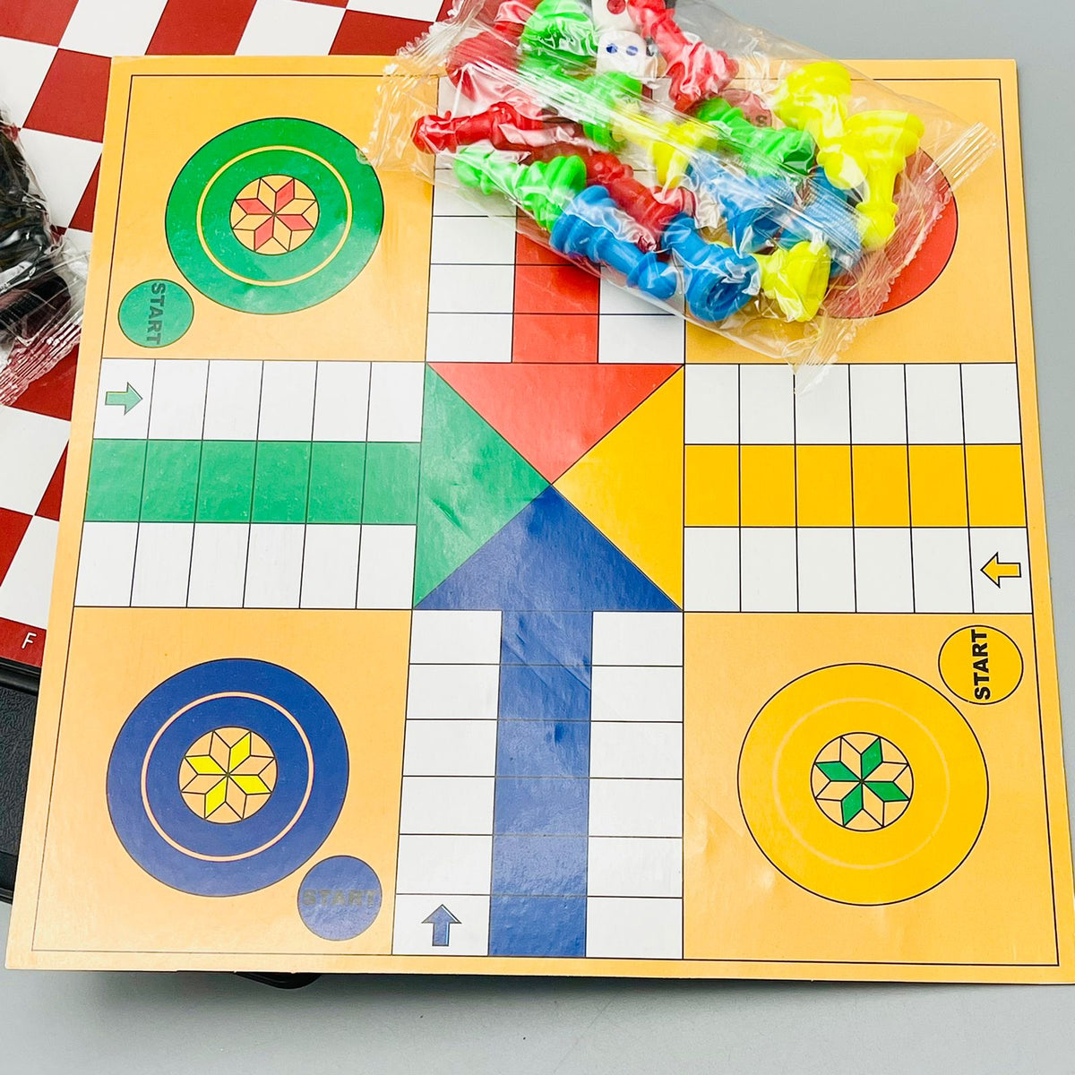 4-in-1 Board Game Set