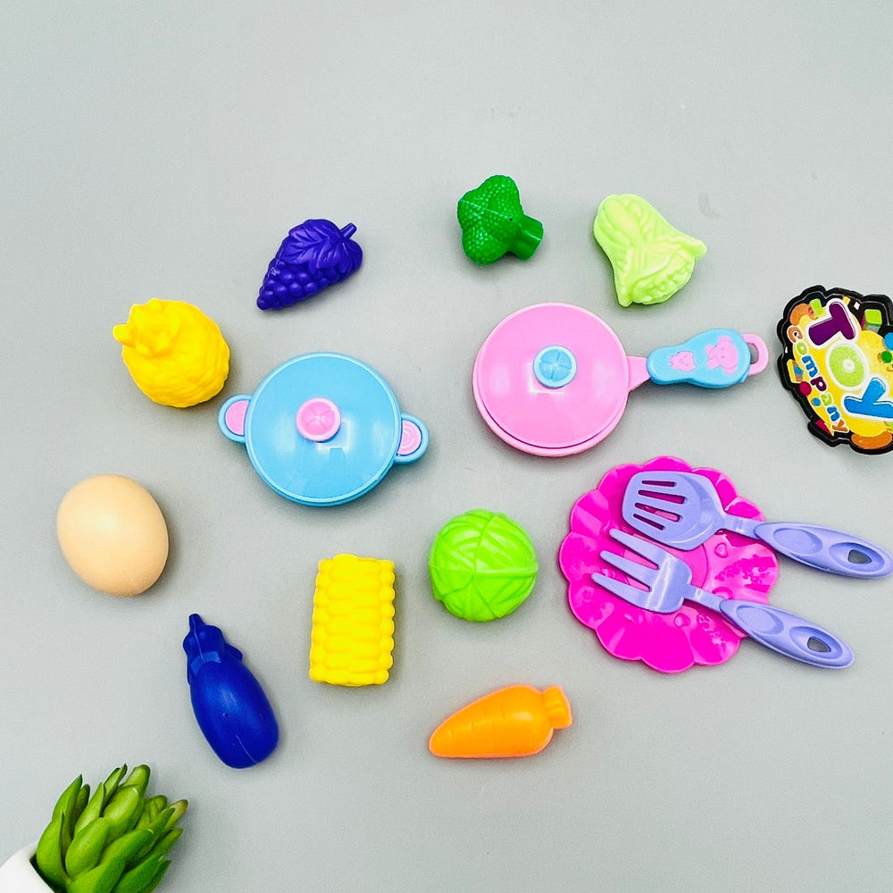 Vegetable Kitchen Play Set for Kids