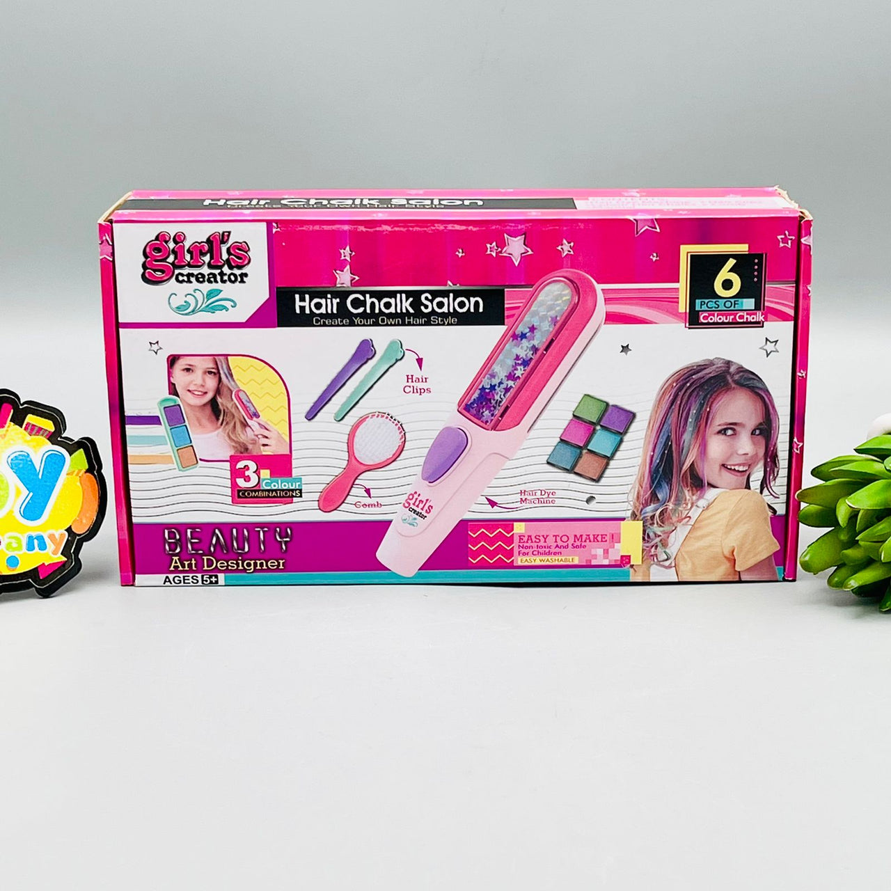 Temporary Hair Color Chalk Salon