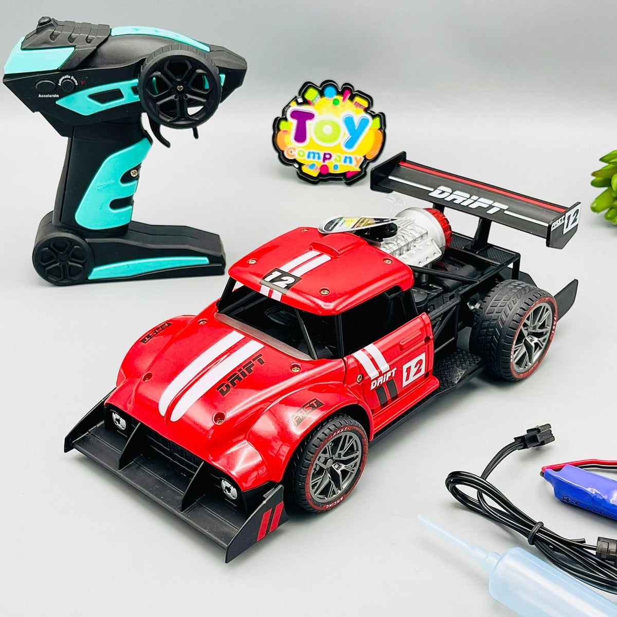 2.4GHZ Remote Control Metal Spray Car