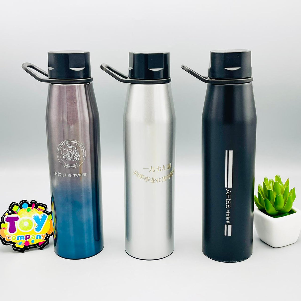 550ml Air Vacuum Stainless Steel Water Bottle