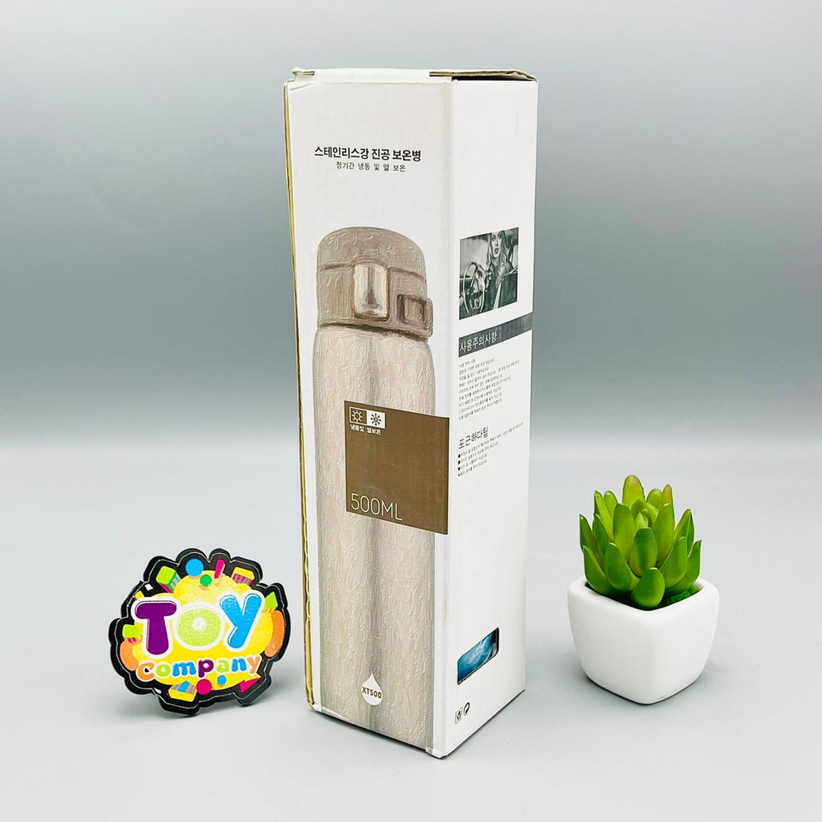 500ml Stainless Steel Thermos Vaccum Bottle with Lock