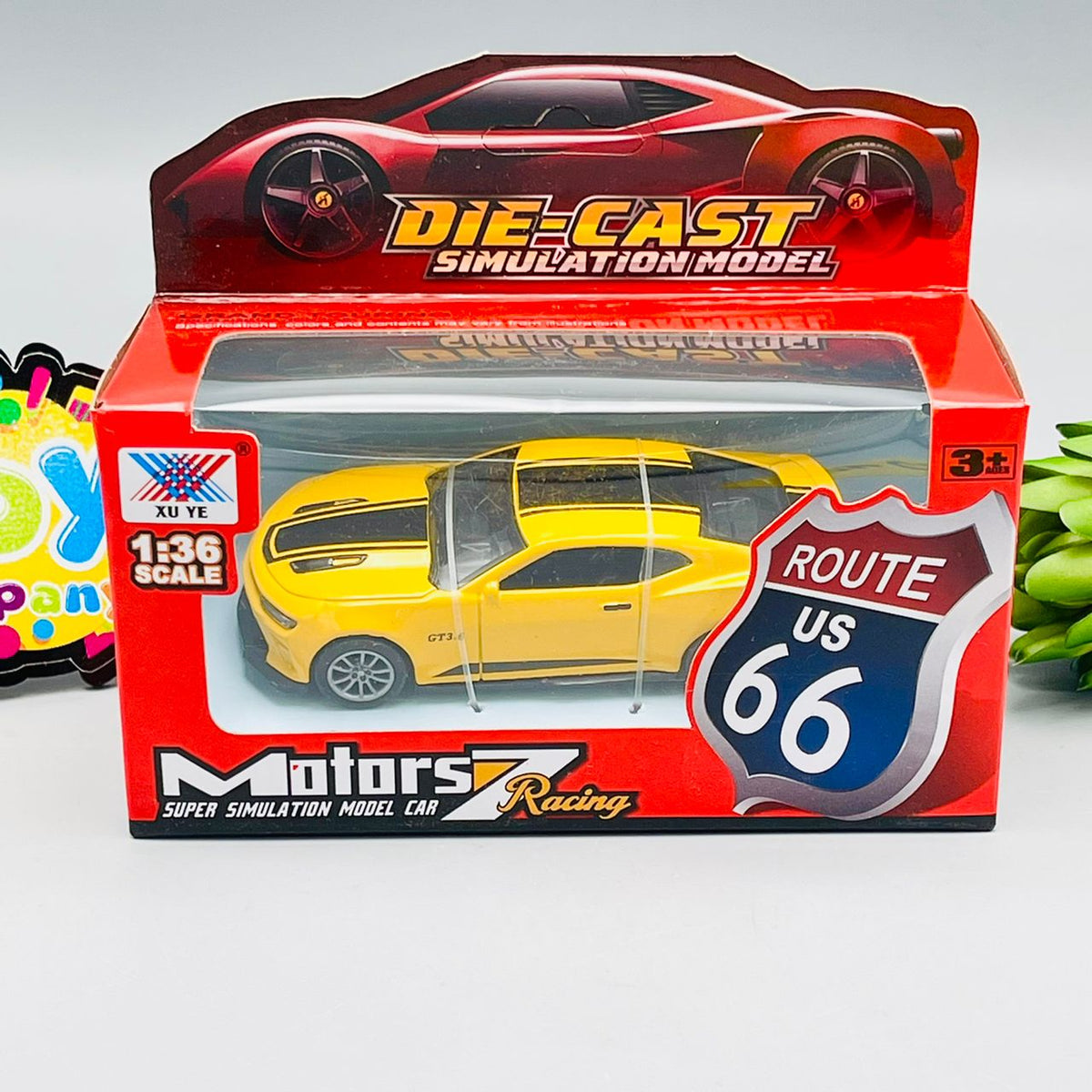 Pull-Back Diecast Metal Car