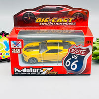 Pull-Back Diecast Metal Car