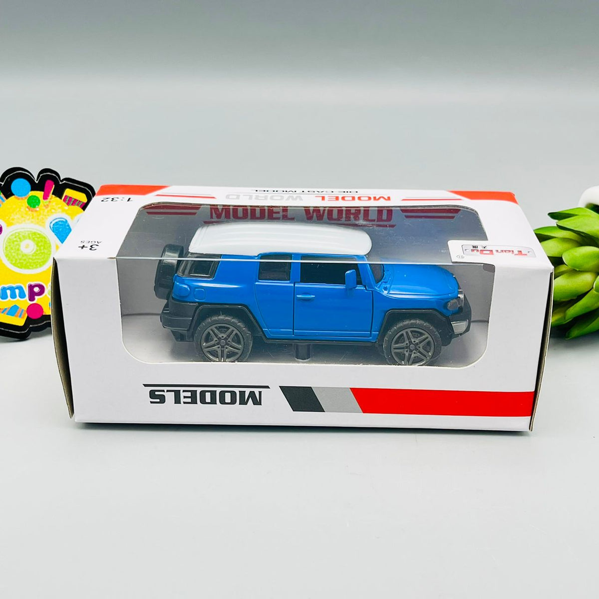 1:36 Diecast FJ Cruiser with Lights & Sound