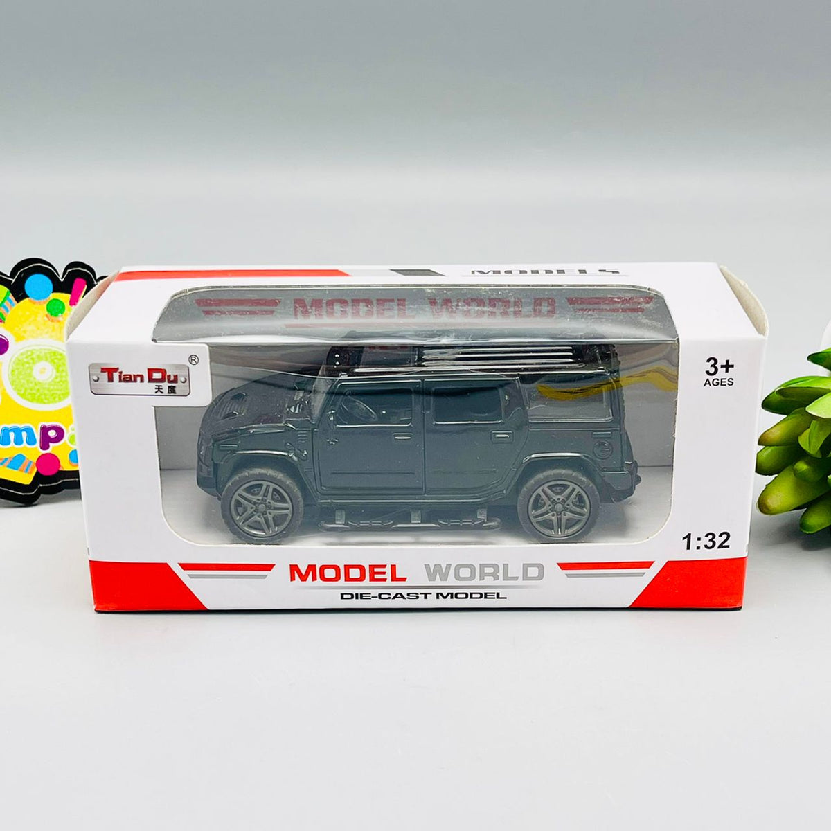 1:36 Diecast Hummer with Lights & Sound