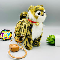 Cute Walking Cat with Remote Control Leash