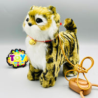 Cute Walking Cat with Remote Control Leash