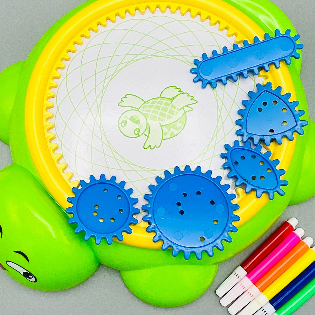 Tortoise Spirograph Drawing Toy