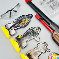 2-in-1 Shot Gun with Water Crystal Bullets & Soft Darts