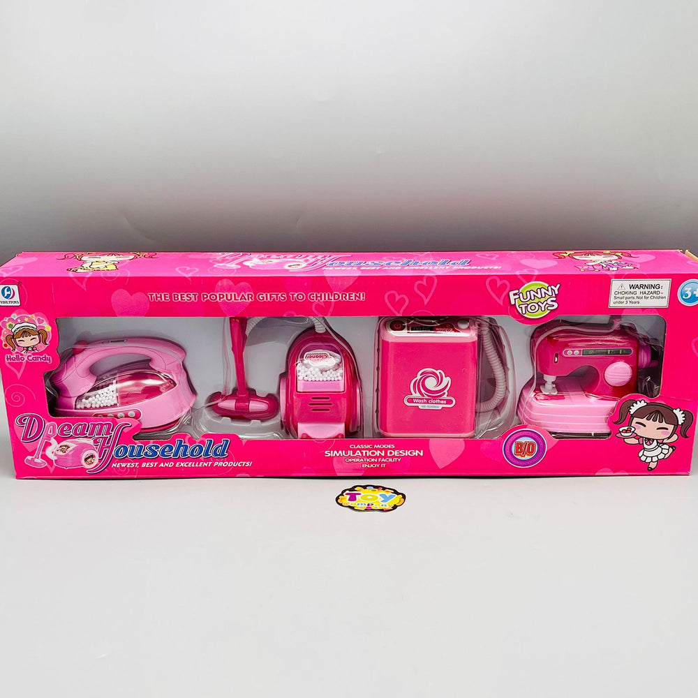 4Pcs Battery Operated Home Appliance Set